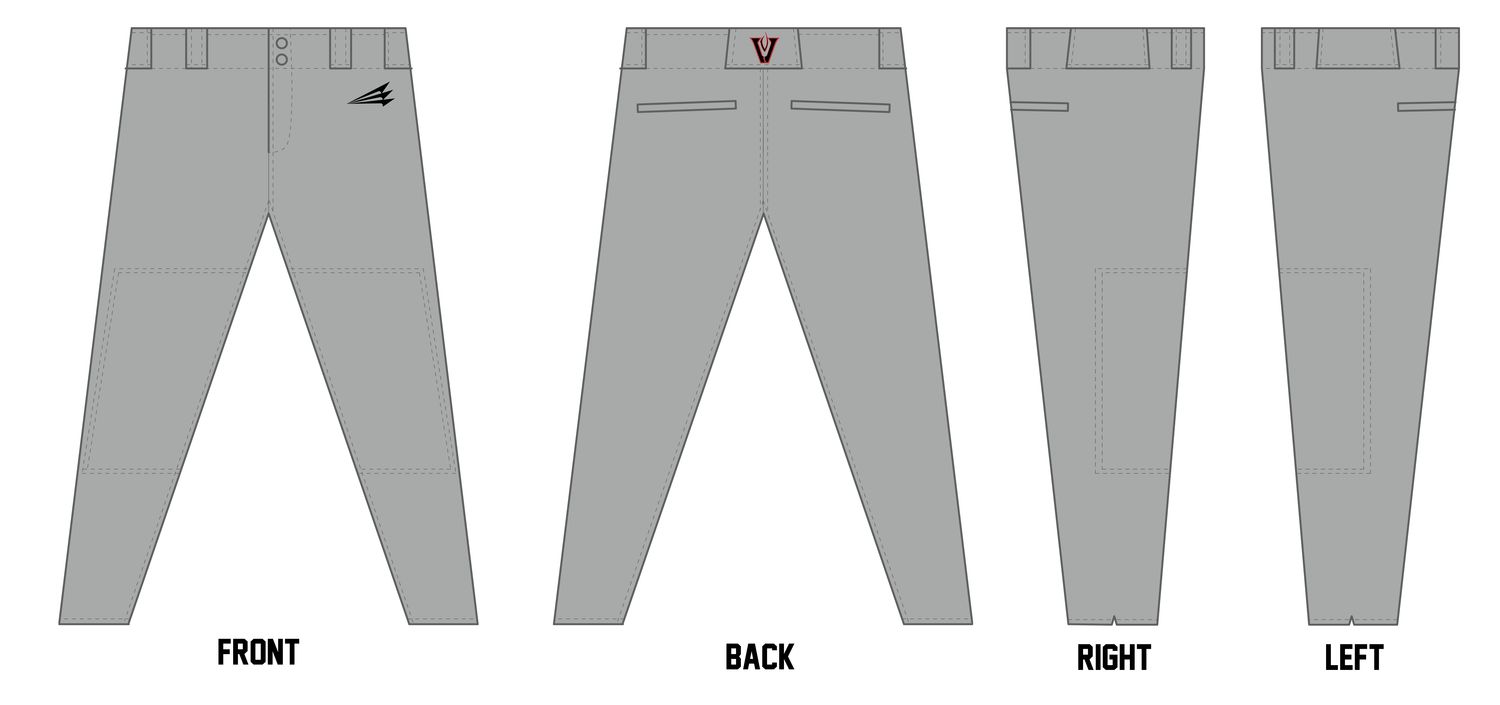 Metter Vipers Custom Athletic Baseball Pant #BP1C