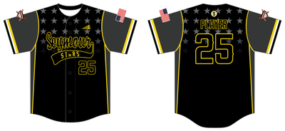 Seymour Stars Custom HexaFlex Baseball Jersey #J15I