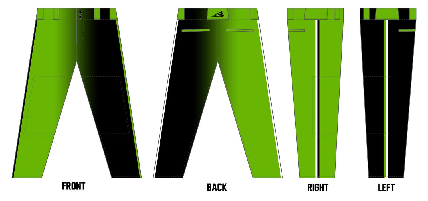 Midwest Mambas (Hereen) Custom Athletic Cut Baseball Pants #BP4