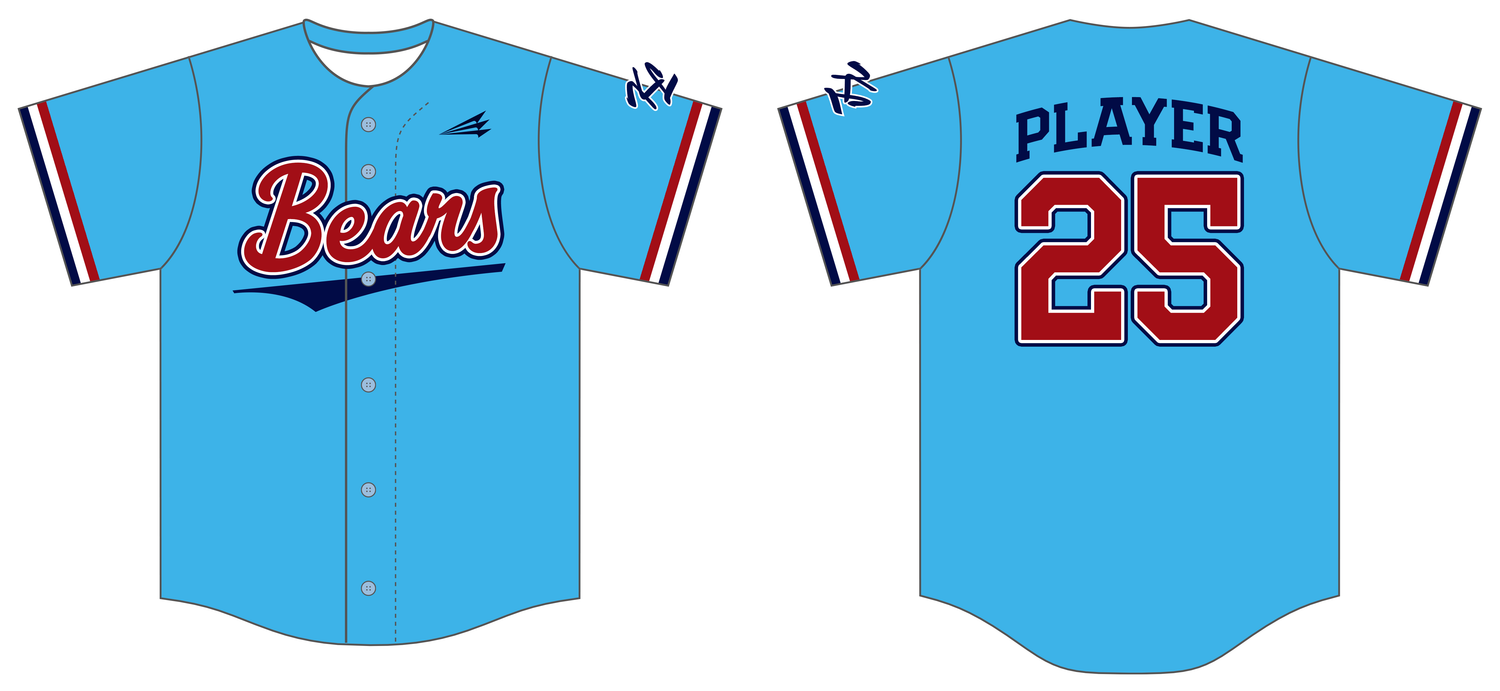 Kaiserslautern Bears Custom NanoDri Baseball Jersey