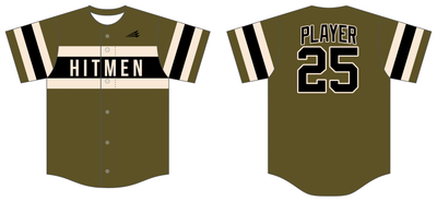 NWA Hitmen Custom NanoDri Baseball Jersey #J4C