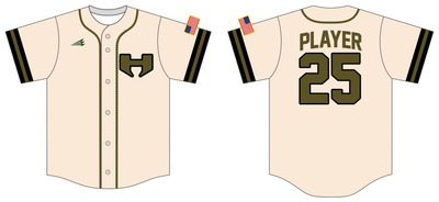 NWA Hitmen Custom NanoDri Baseball Jersey #J1