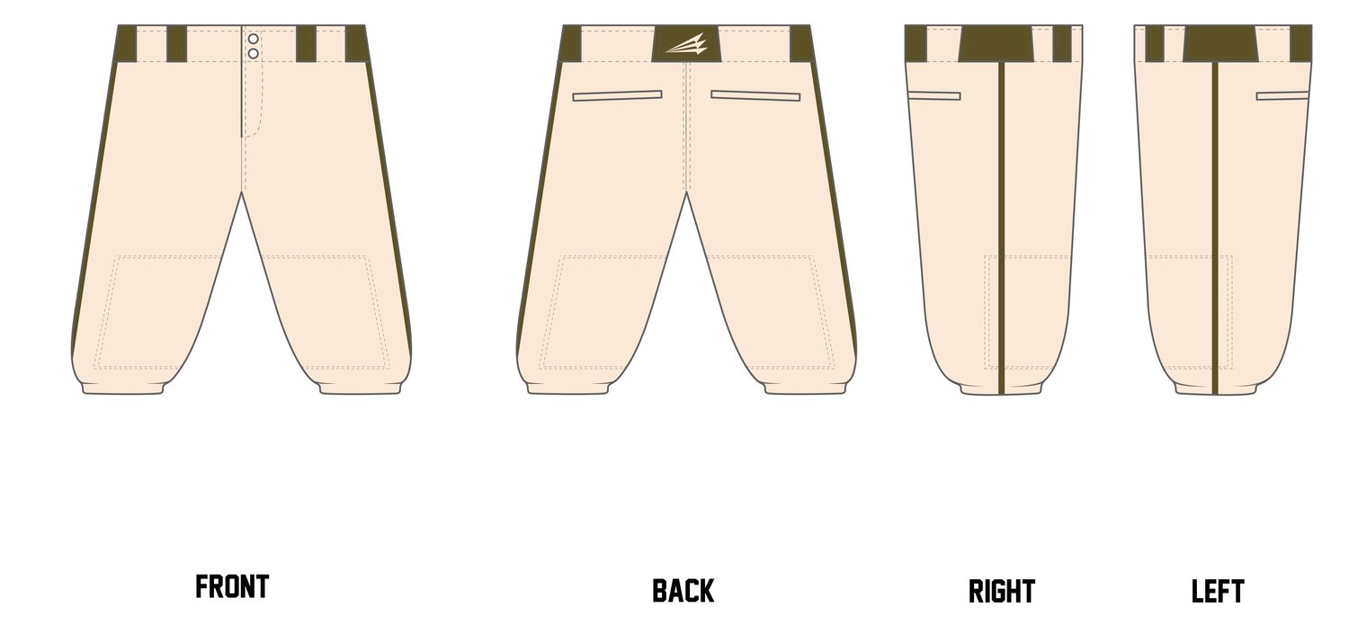 NWA Hitmen Custom Knicker Baseball Pant #BP1