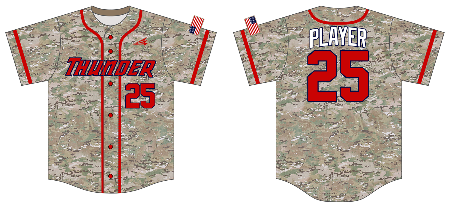 Stephens City Thunder Custom NanoDri Baseball Jersey #J10D