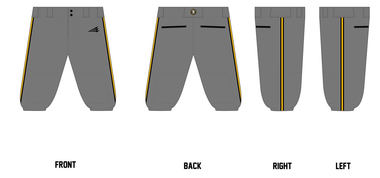 Southeast Iowa Swarm Custom Knicker Baseball Pants #BP2D