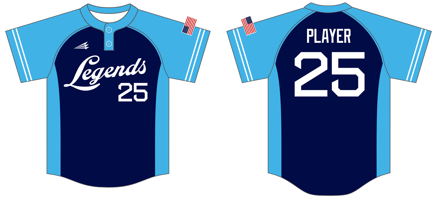 MS Legends Custom HexaFlex Baseball Jersey #J5E