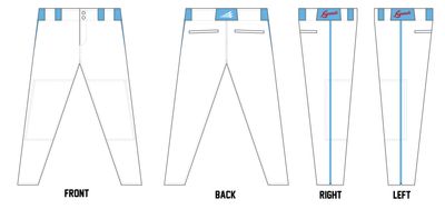 MS Legends Custom Athletic Baseball Pant #BP1
