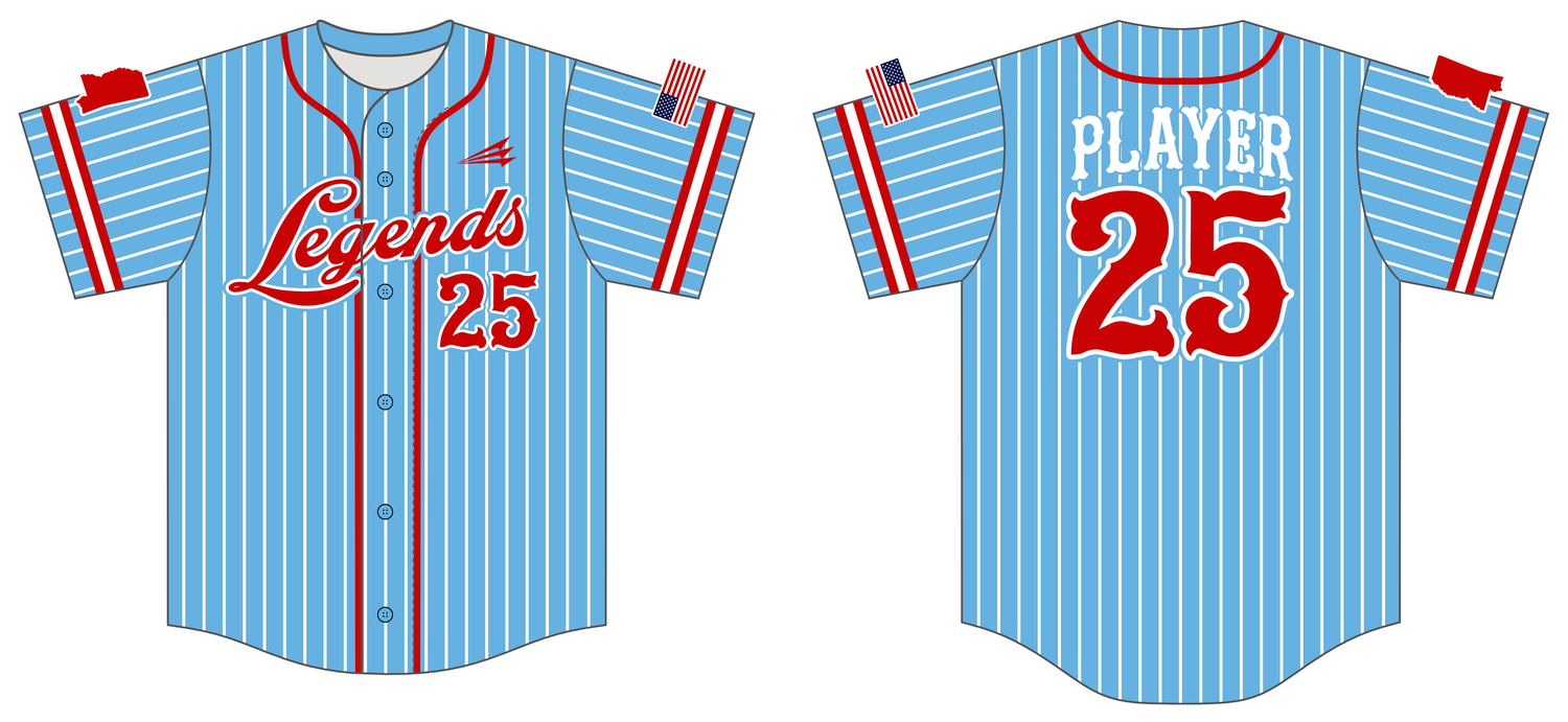 MS Legends Custom HexaFlex Baseball Jersey #J2
