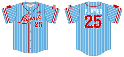 MS Legends Custom HexaFlex Baseball Jersey #J2