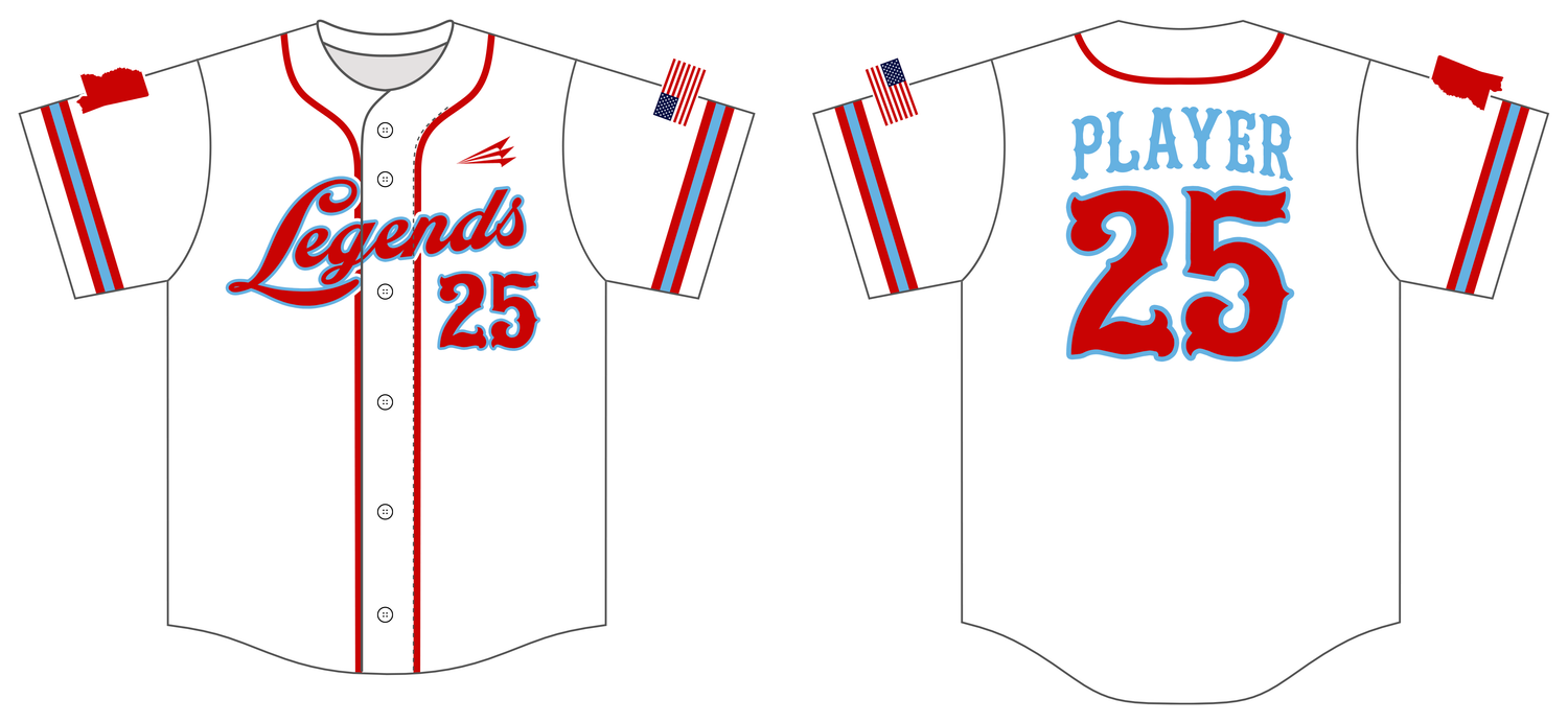 MS Legends Custom HexaFlex Baseball Jersey #J3