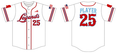 MS Legends Custom HexaFlex Baseball Jersey #J3