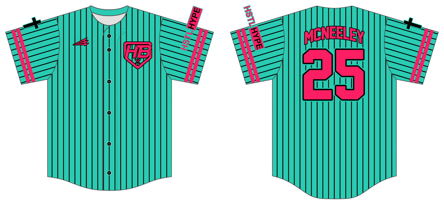 Hyper Baseball Custom HexaFlex Jersey #J8c