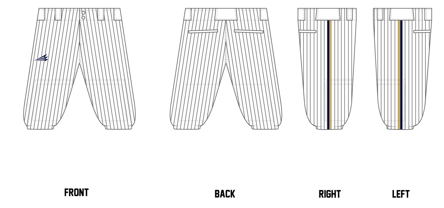 Oklahoma Storm Custom Knicker Baseball Pant #BP3B