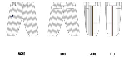 Oklahoma Storm Custom Knicker Baseball Pant #BP3B