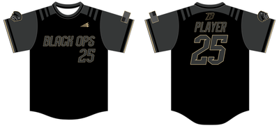 Black Ops (Lugari) Custom HexaFlex Baseball Jersey #J4