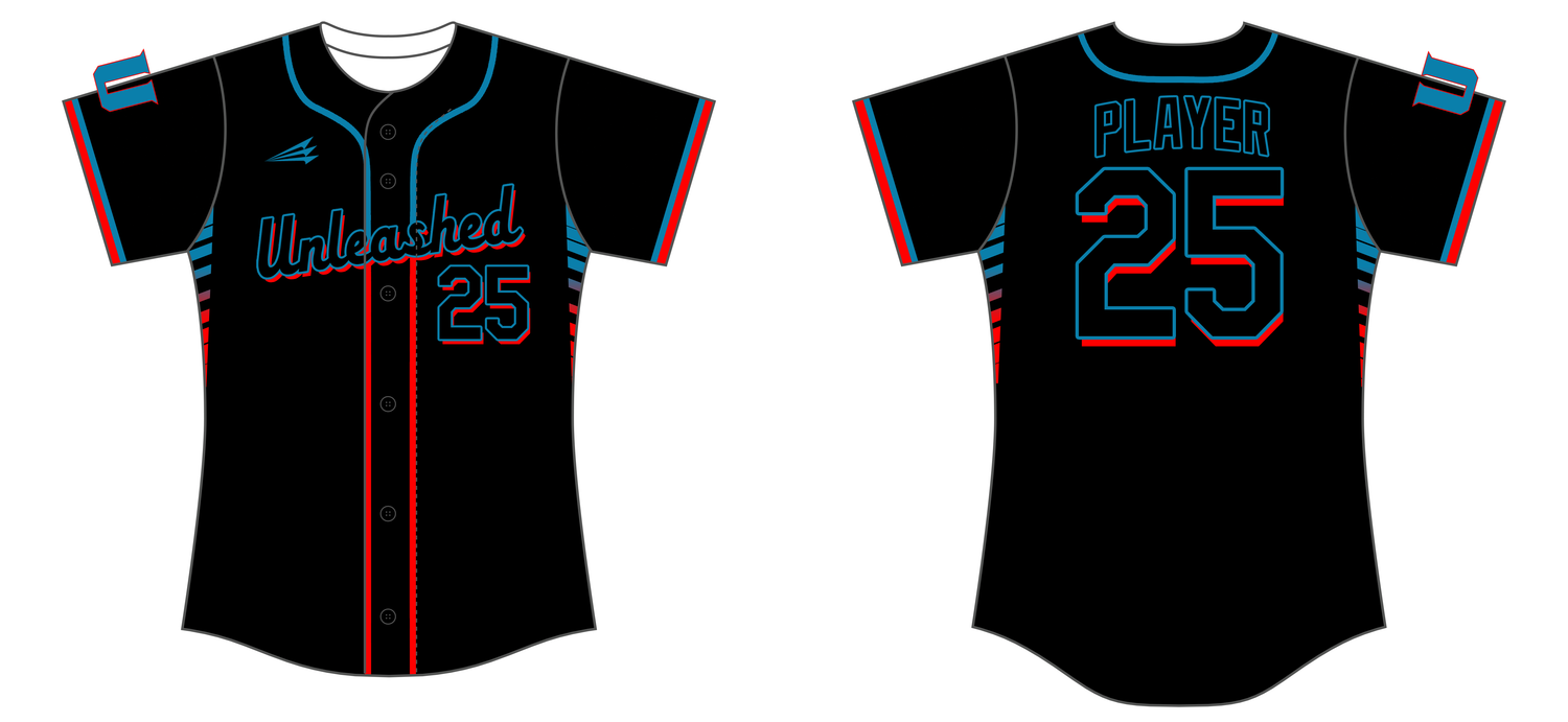 Unleashed Athletics Custom NanoDri Softball Jersey #J47