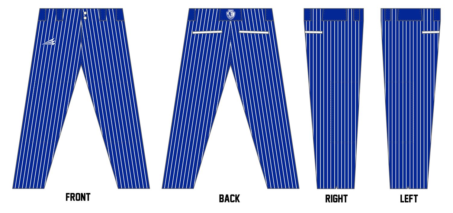 Cotter Warriors Custom Athletic Baseball Pant #BP1C