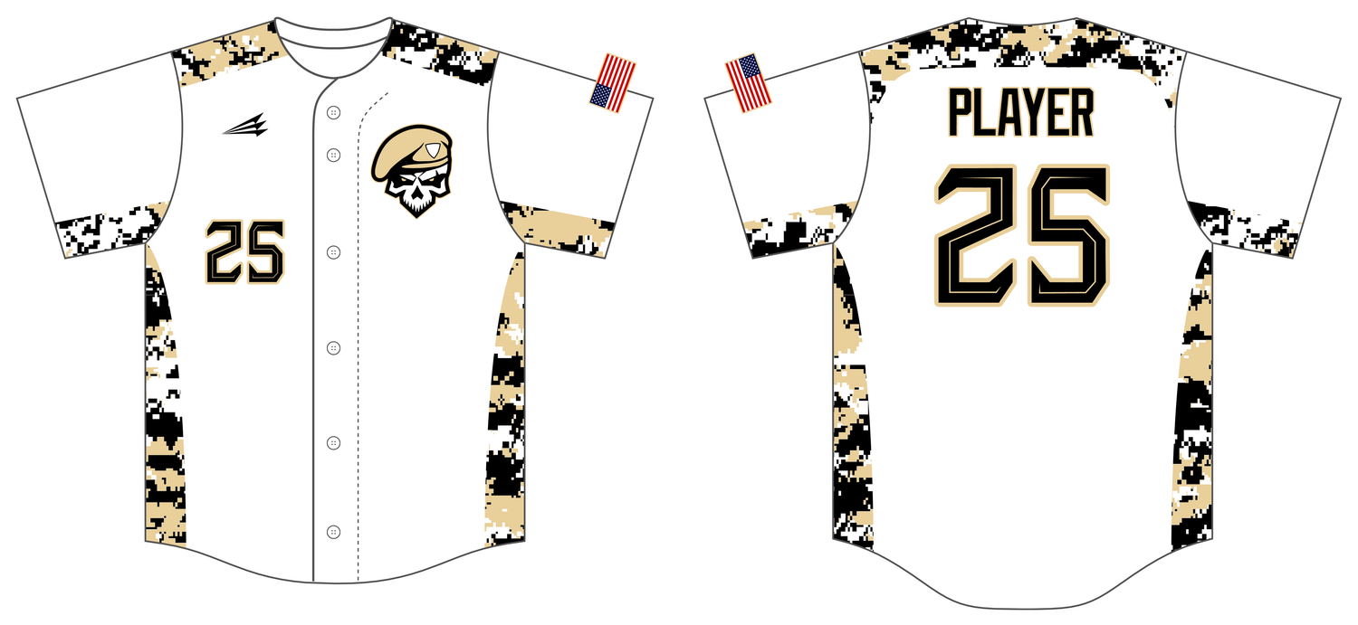 Black Ops (Lugari) Custom NanoDri Baseball Jersey #J3B