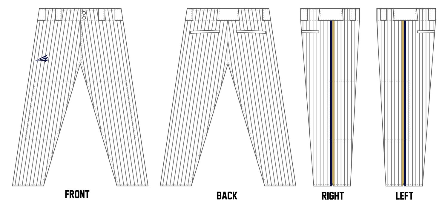 Oklahoma Storm Custom Athletic Baseball Pant #BP3