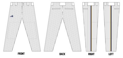 Oklahoma Storm Custom Athletic Baseball Pant #BP3