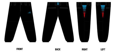 Unleashed Athletics Custom Fastpitch Pant #FP47B
