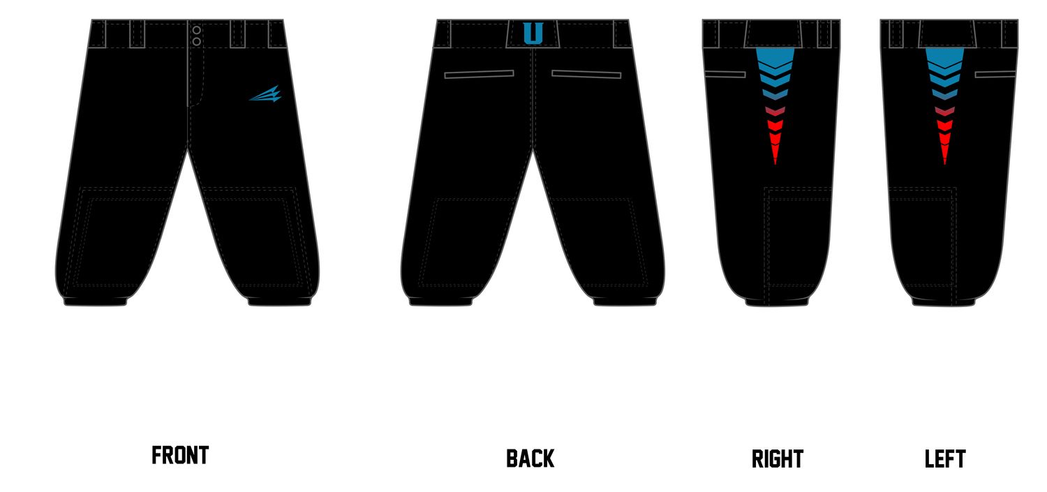 Unleashed Athletics Custom Athletic Baseball Pant #BP47C