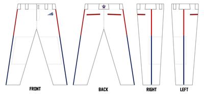 Stand Out Prospects Custom Athletic Cut Baseball Pant #BP2B