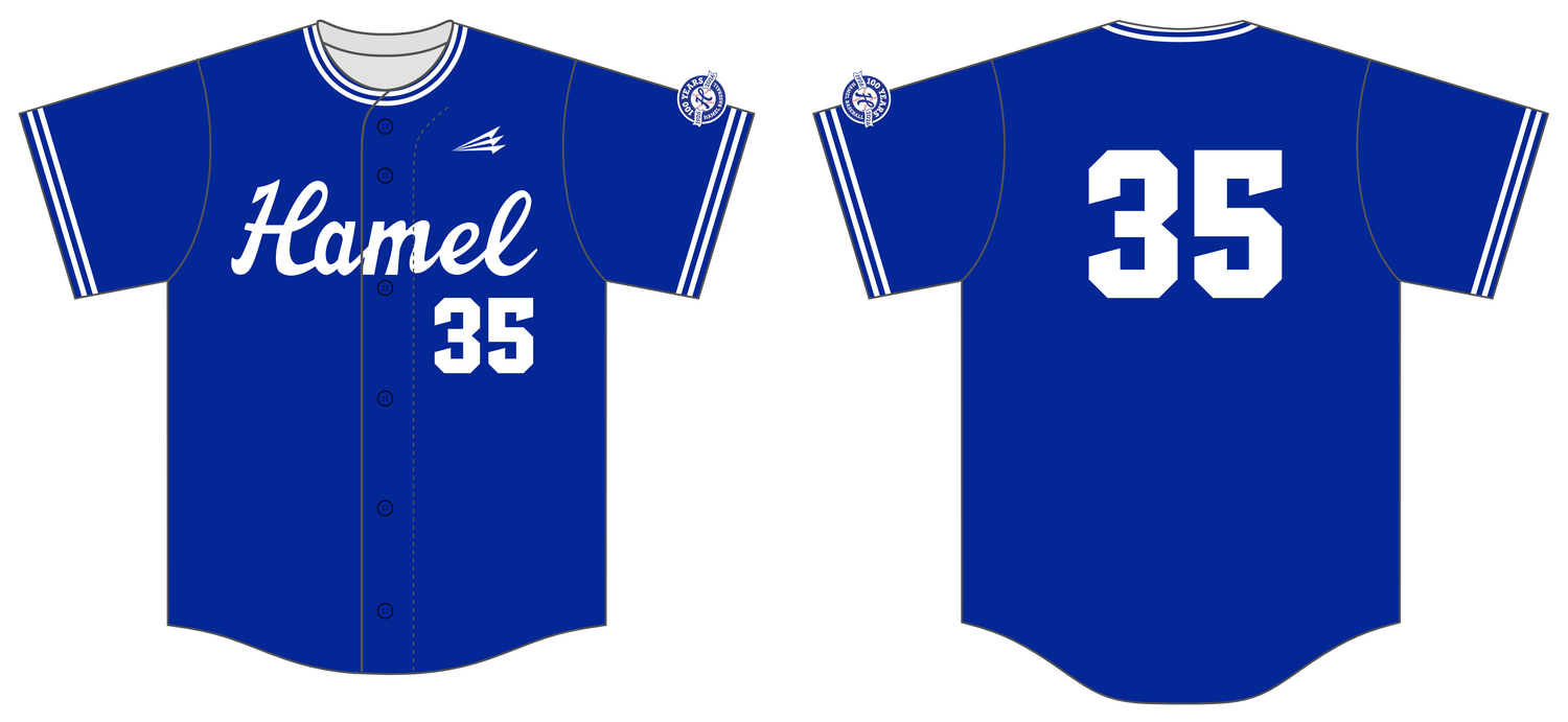 Hamel Hawks Custom NanoDri Baseball Jersey #J1B