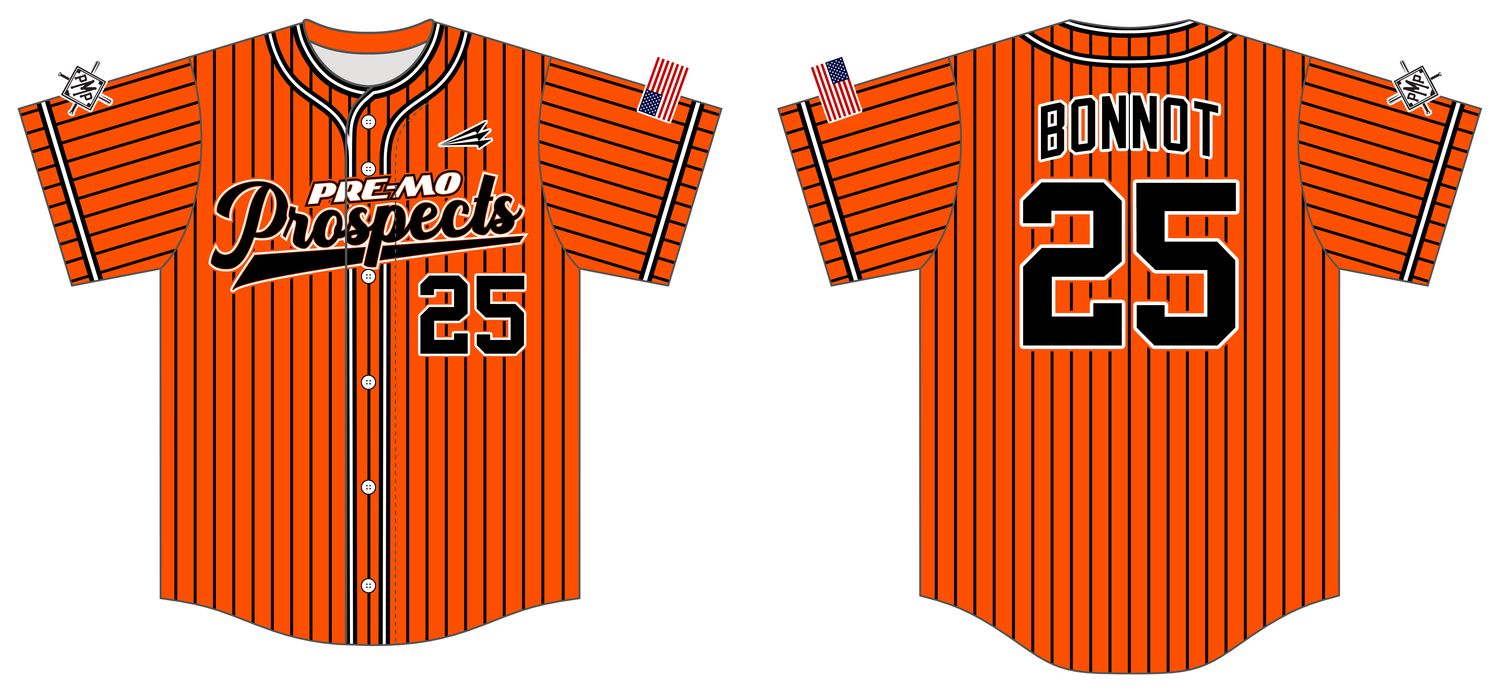 Pre-MO Prospects Custom NanoDri Baseball Jersey #J1c