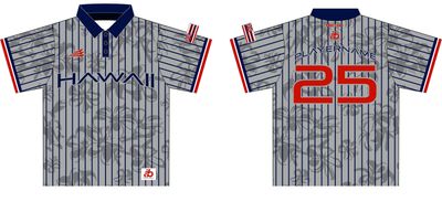 Oahu Jr Bowlers Custom Bowling Polo #HBP68