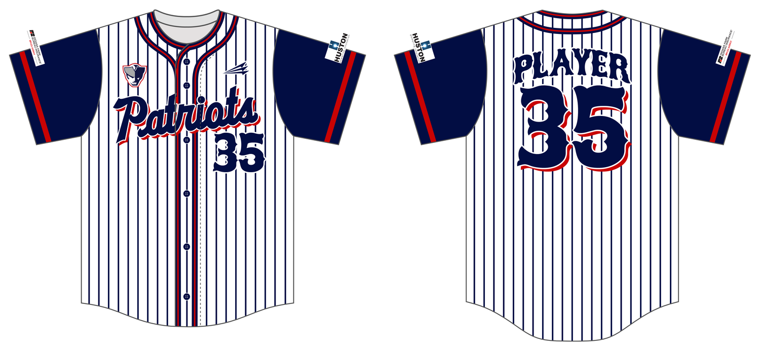 Warren County Patriots Custom HexaFlex Baseball Jersey #J5B