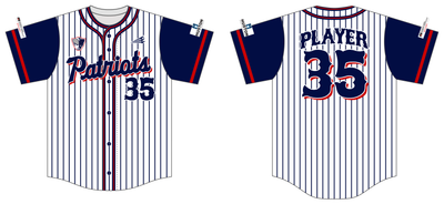 Warren County Patriots Custom HexaFlex Baseball Jersey #J5B