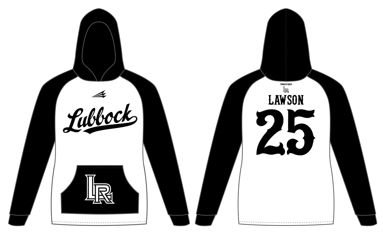 Lubbock Raiders Custom Vulcan Hoodie #VH8