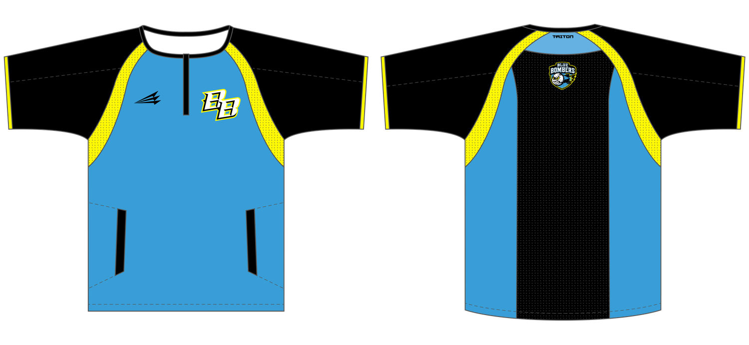 Blue Bombers Custom Cage Jacket #CC2