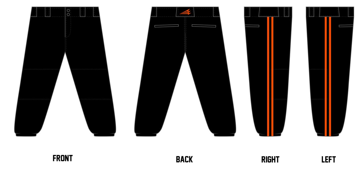 Clio Mustangs Custom Fastpitch Pant #FP3C