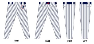 Warren County Patriots Custom Athletic Baseball Pant #BP5B