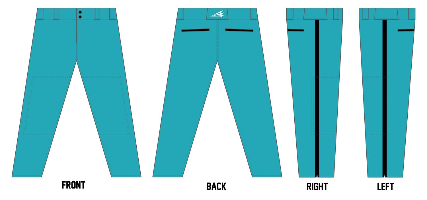 Tennessee Stealth Custom Athletic Cut Baseball Pant #BP1