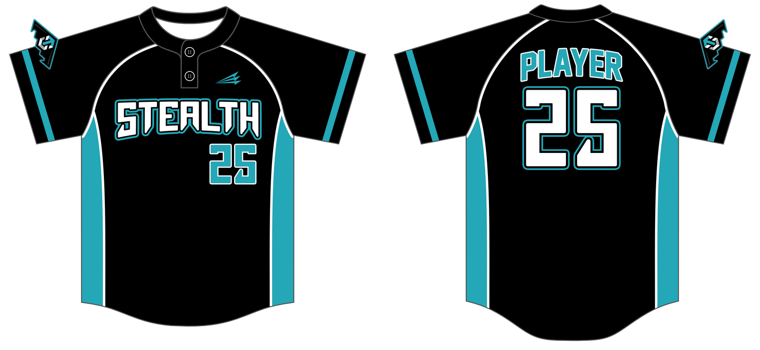 Tennessee Stealth Custom HexaFlex Baseball Jersey #J4