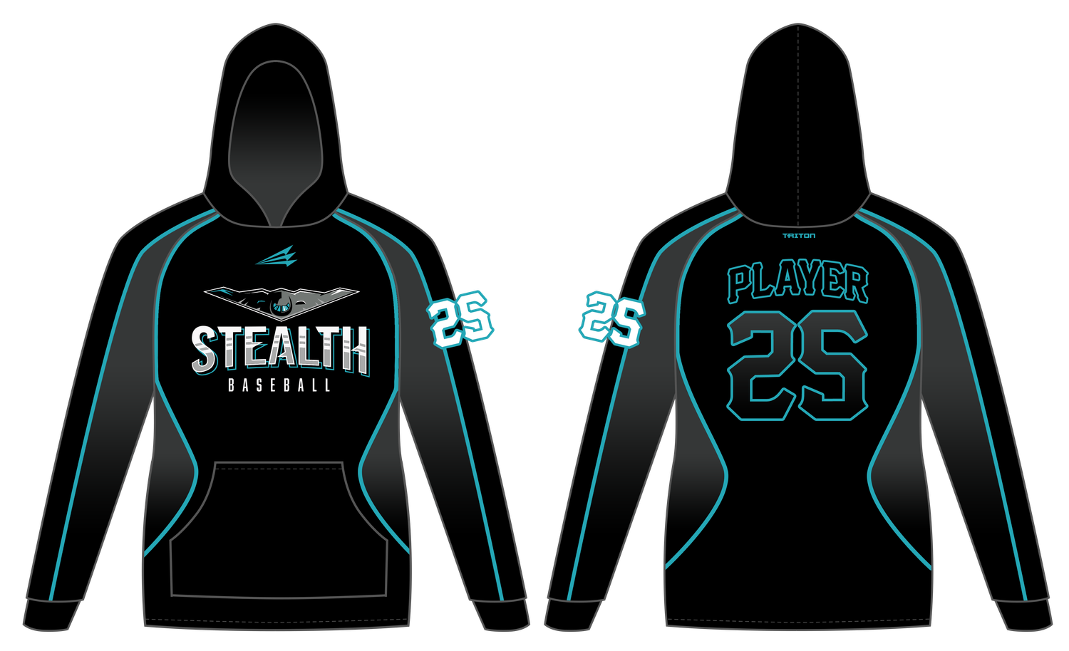 Tennessee Stealth Custom Vulcan Hoodie #VH1