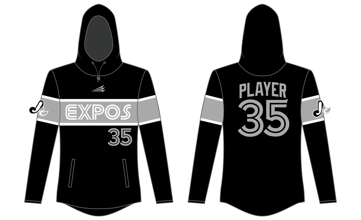 Central Arkansas Expos Custom QuadFlex Hoodie #QF1