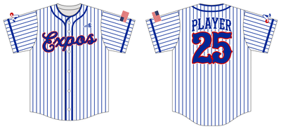 Central Arkansas Expos Custom NanoDri Baseball Jersey #J1