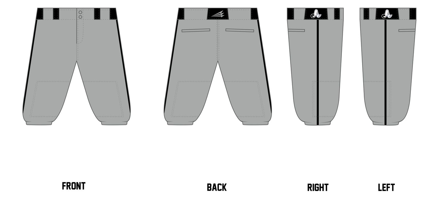 Central Arkansas Expos Custom Knicker Baseball Pant #BP2