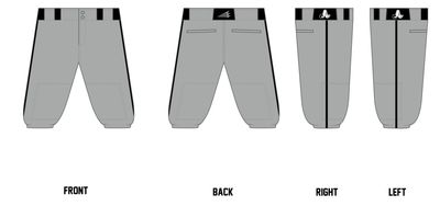 Central Arkansas Expos Custom Knicker Baseball Pant #BP2