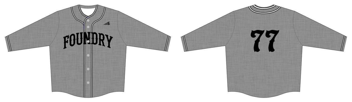 Foundry Fieldhouse Custom NanoDri Vintage Baseball Jersey #J2B