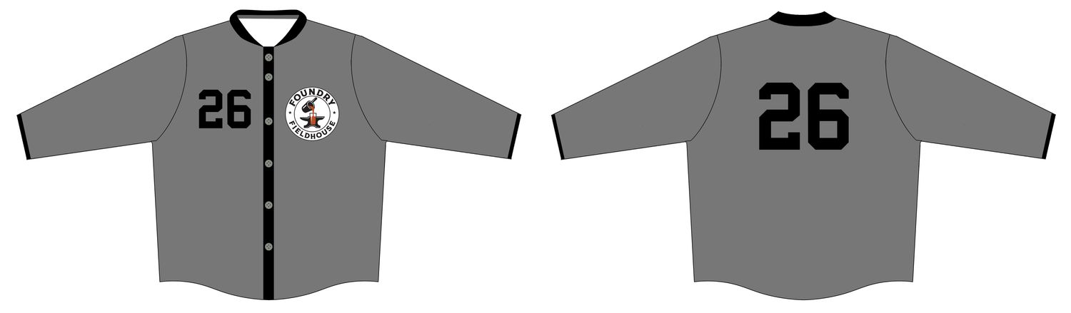 Foundry Fieldhouse Custom NanoDri Vintage Baseball Jersey #J4B