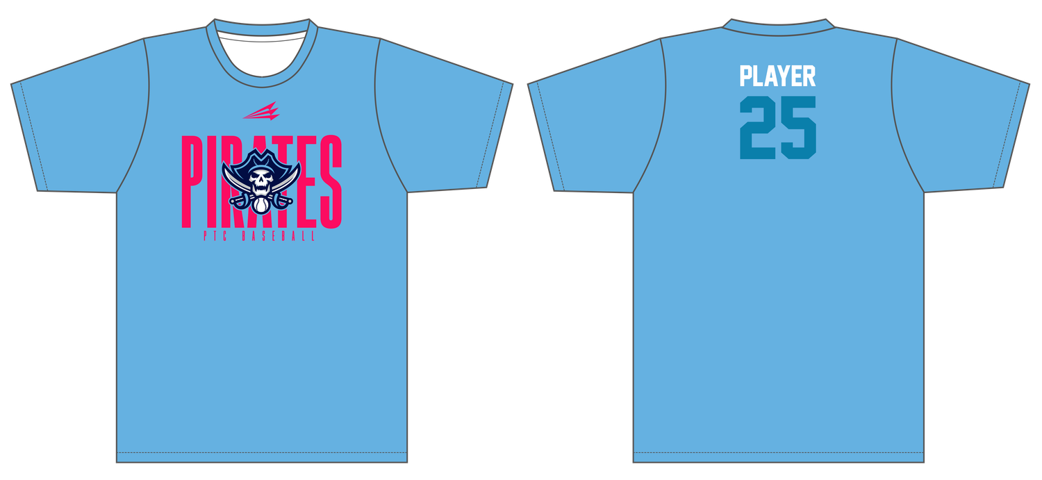 PTC Pirates Custom HyperMAX Tee #HM3B