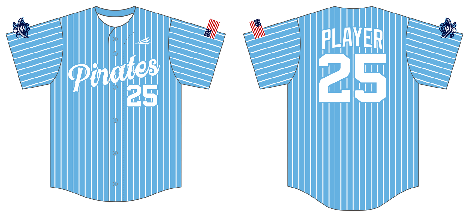 PTC Pirates Custom HexaFlex Baseball Jersey #J11C