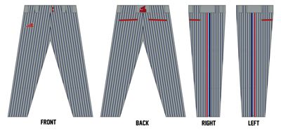 RBI Baseball (Cuyler) Custom Athletic Baseball Pant #BP20B