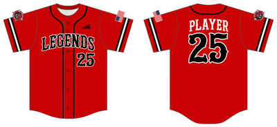 Lancaster Legeneds Custom HexaFlex Baseball Jersey #J2