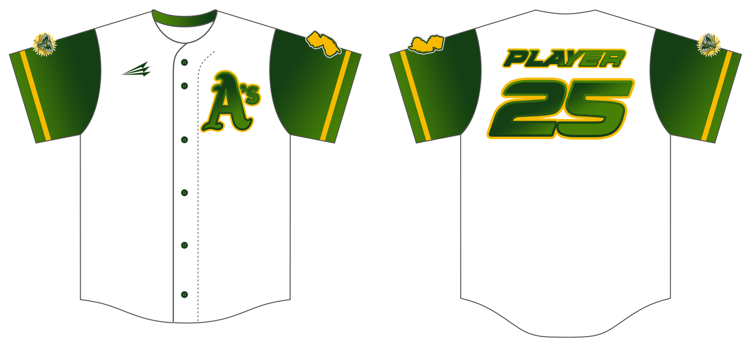 Hamilton A's Custom Nanodri Baseball Jersey #J29E